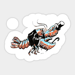 Fancy Lobster Sticker